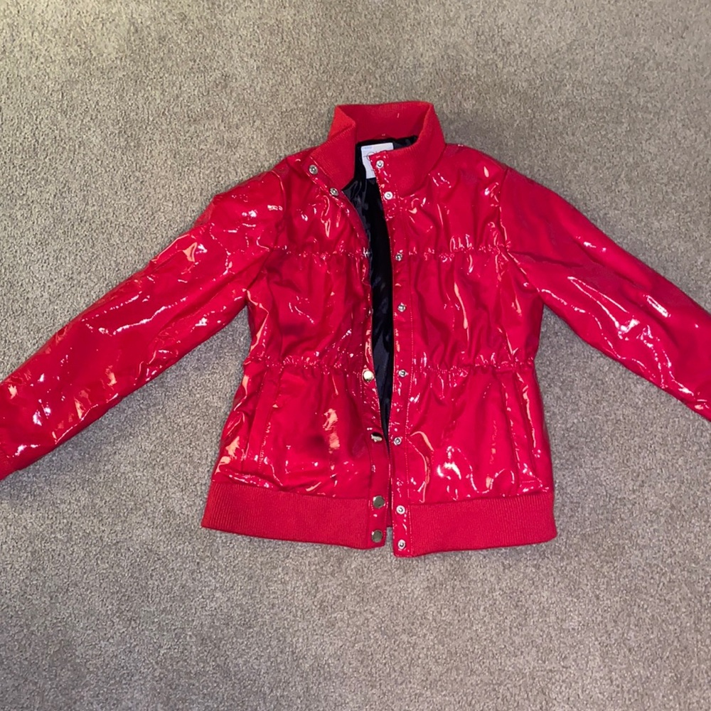 Chaser small pleather jacket NWOT